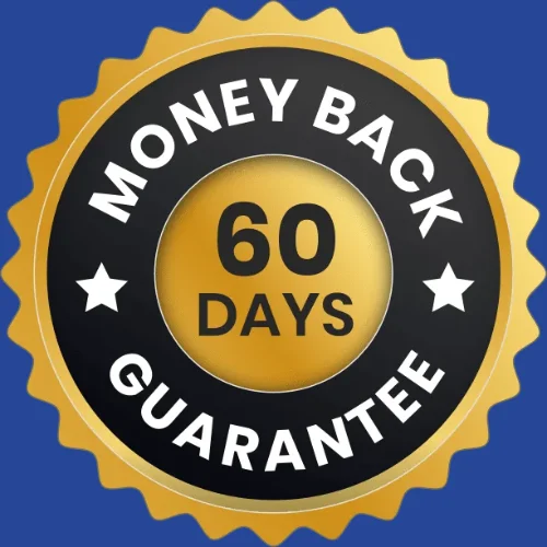 GlucoRecover Money Back Guarantee Seal